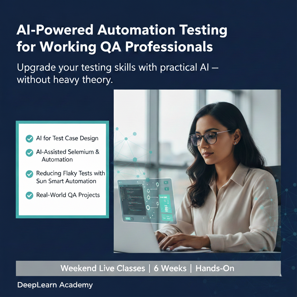AI-Powered Automation Testing for Working QA Professionals